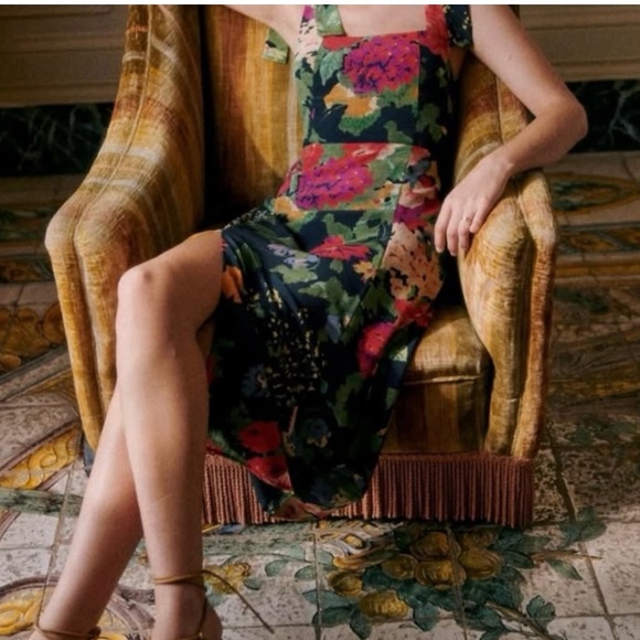 Sezane silk dress - Picture 3 of 12